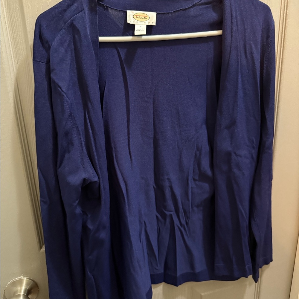 Talbots Navy Blue Top